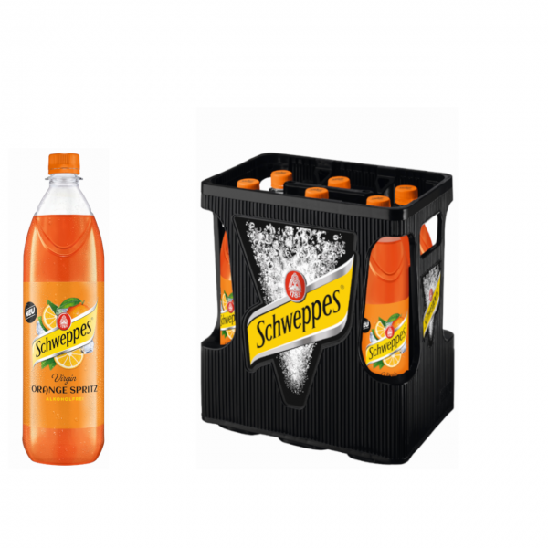 Schweppes Virgin Orange Spritz 6 x 1,0l
